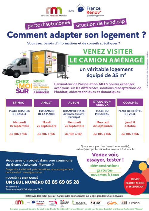 Sensibilisation adaptation logement et solutions